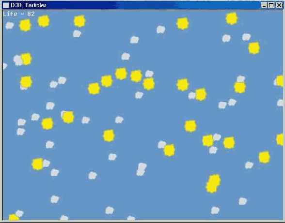 Окно программы D3D_Particles